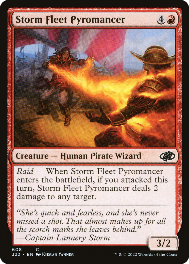 Storm Fleet Pyromancer [Jumpstart 2022] | Exor Games Truro