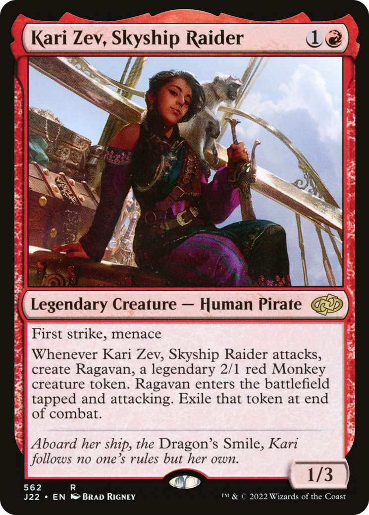 Kari Zev, Skyship Raider [Jumpstart 2022] | Exor Games Truro