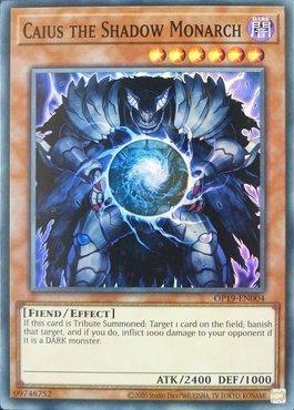 Caius the Shadow Monarch [OP19-EN004] Super Rare | Exor Games Truro