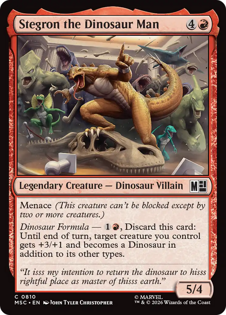 Stegron the Dinosaur Man [Marvel Super Heroes Commander] | Exor Games Truro