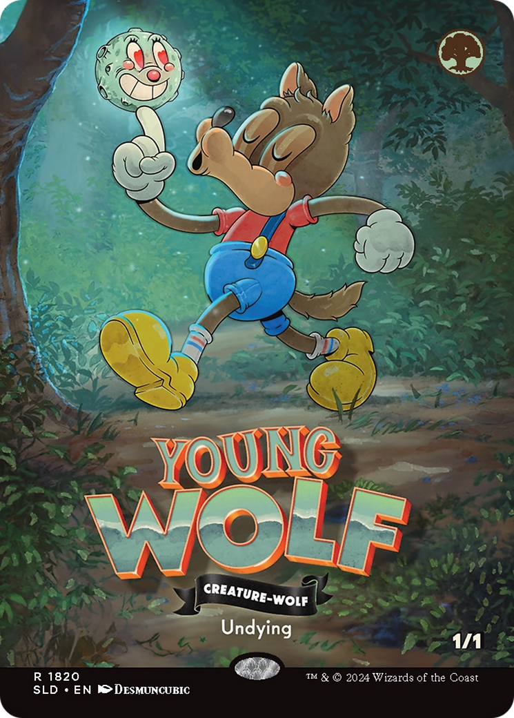 Young Wolf (Rainbow Foil) [Secret Lair Drop Series] | Exor Games Truro