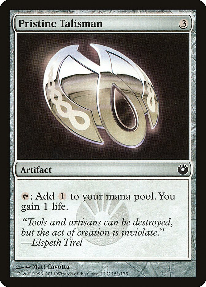 Pristine Talisman (Game Day) [New Phyrexia Promos] | Exor Games Truro