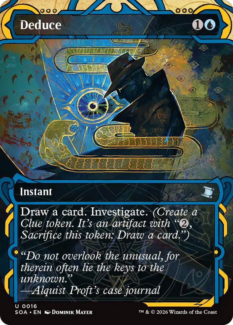 Deduce [Secrets of Strixhaven: Mystical Archive] | Exor Games Truro