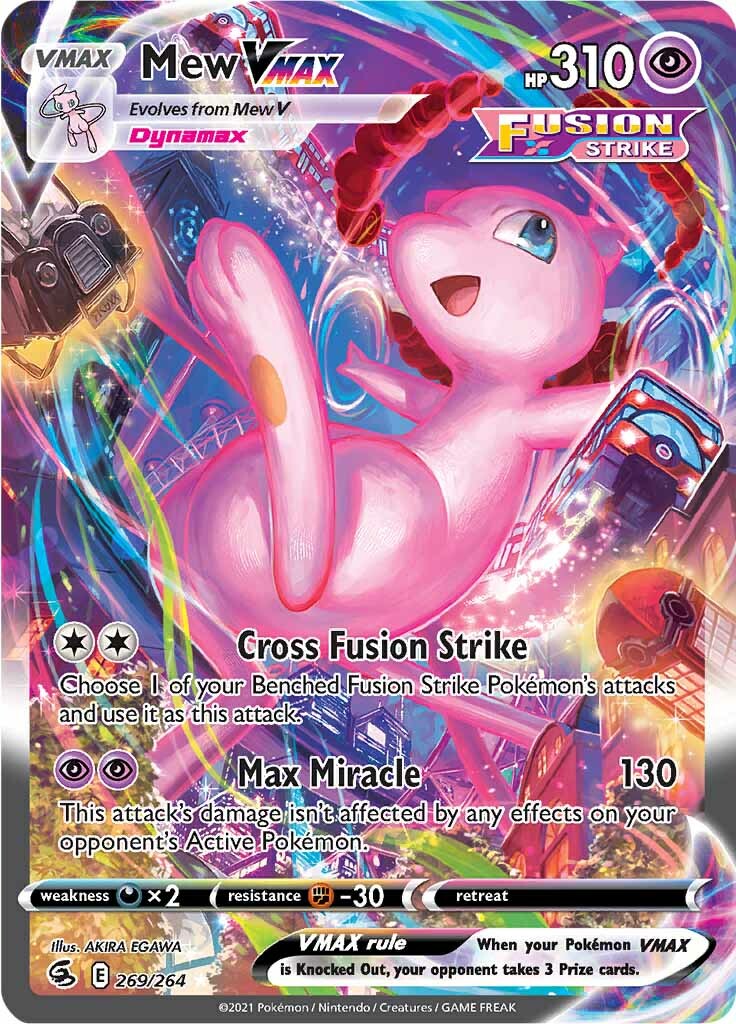 Mew VMAX (269/264) [Sword & Shield: Fusion Strike] | Exor Games Truro