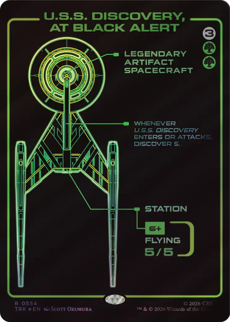 U.S.S. Discovery, at Black Alert (Showcase) [Star Trek] | Exor Games Truro
