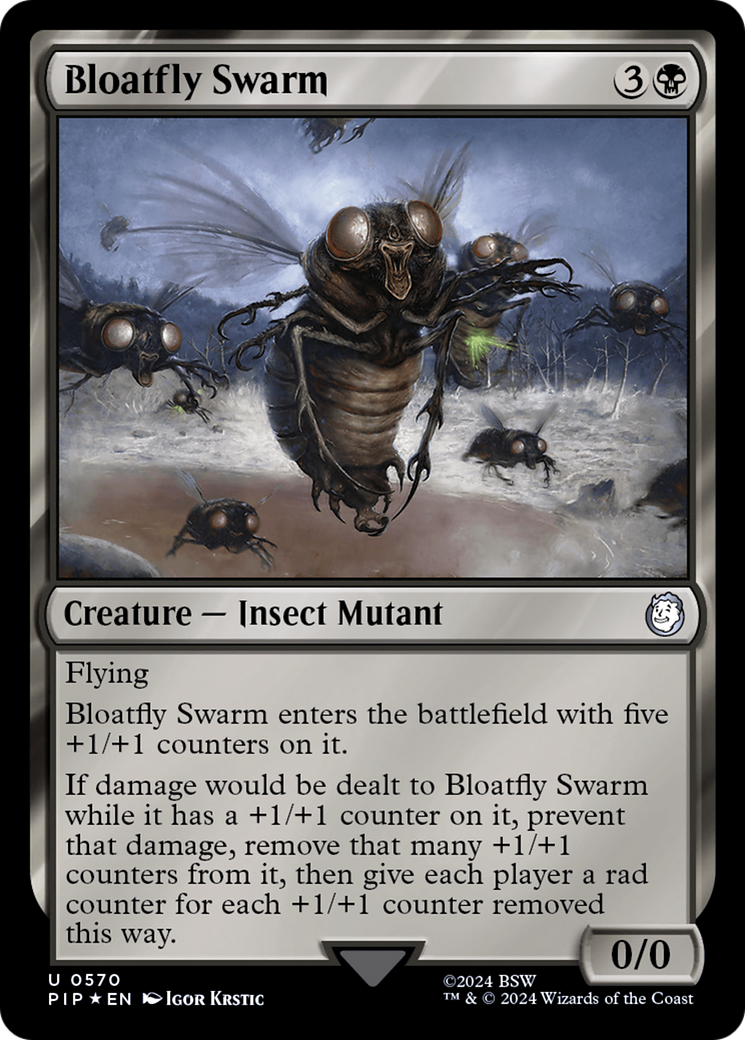 Bloatfly Swarm (Surge Foil) [Fallout] | Exor Games Truro