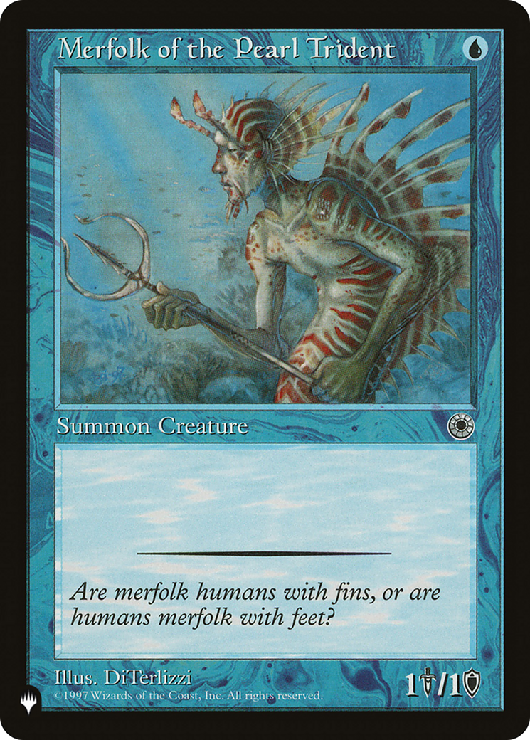 Merfolk of the Pearl Trident [The List Reprints] | Exor Games Truro