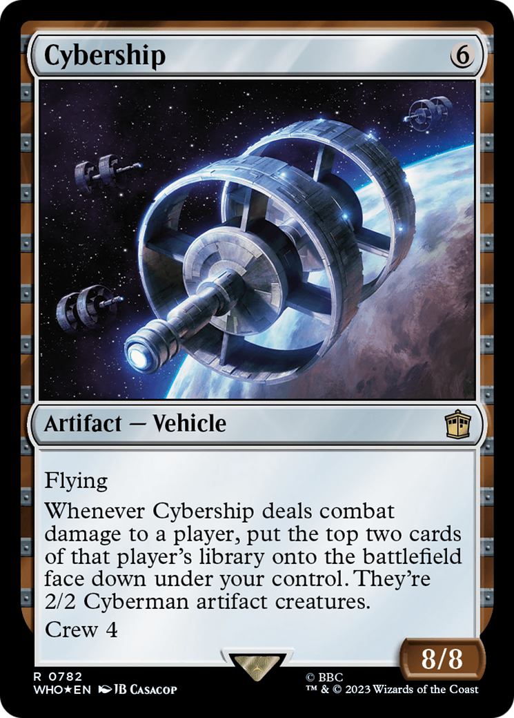 Cybership (Surge Foil) [Doctor Who] | Exor Games Truro