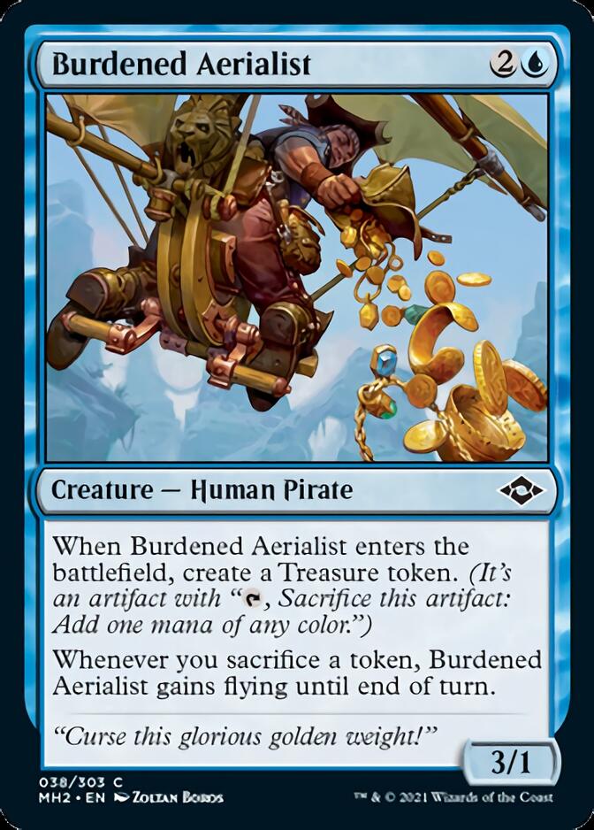 Burdened Aerialist [Modern Horizons 2] | Exor Games Truro