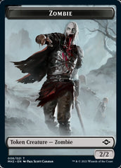 Clue (14) // Zombie Double-Sided Token [Modern Horizons 2 Tokens] | Exor Games Truro