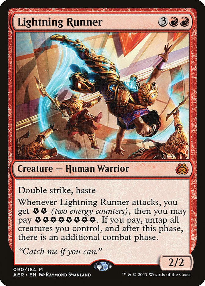 Lightning Runner [Aether Revolt] | Exor Games Truro
