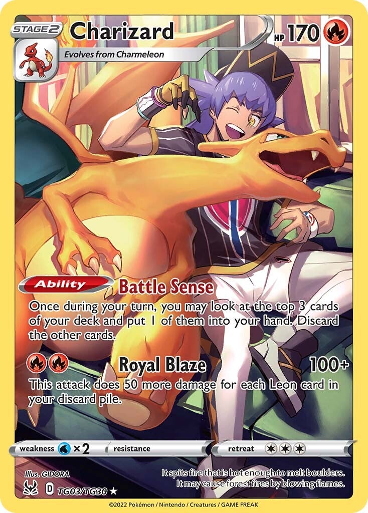 Charizard (TG03/TG30) [Sword & Shield: Lost Origin] | Exor Games Truro