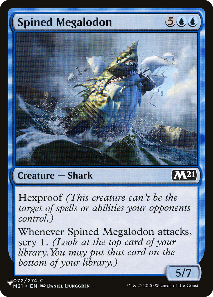 Spined Megalodon [The List] | Exor Games Truro