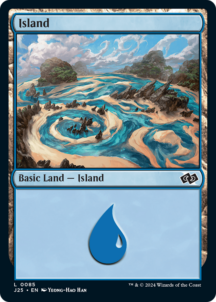 Island (85) [Foundations Jumpstart] | Exor Games Truro