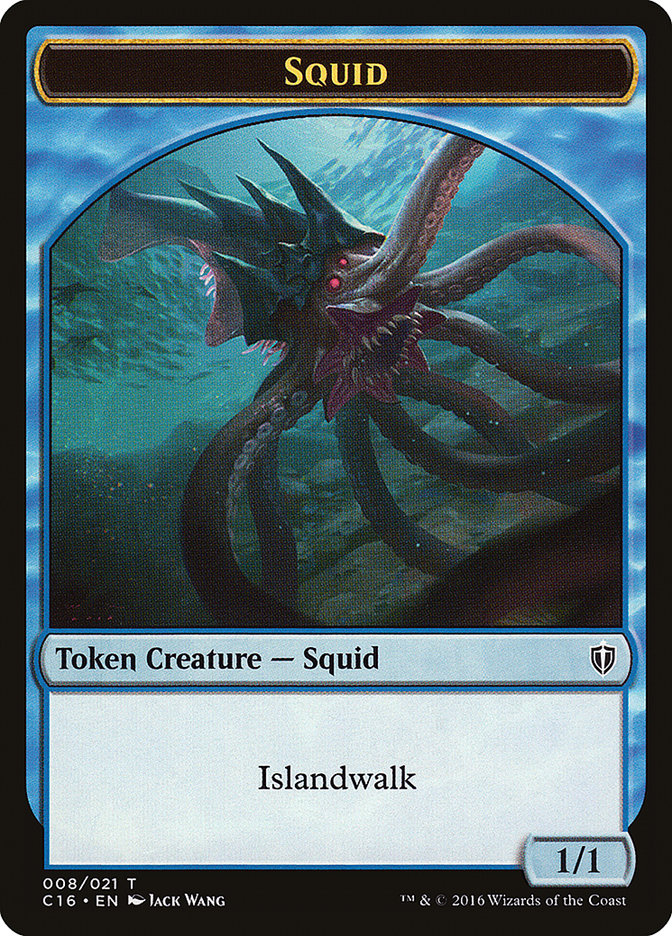 Squid Token [Commander 2016 Tokens] | Exor Games Truro