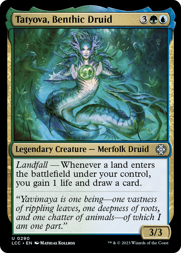 Tatyova, Benthic Druid [The Lost Caverns of Ixalan Commander] | Exor Games Truro