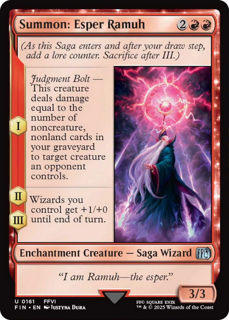 Summon: Esper Ramuh [FINAL FANTASY] | Exor Games Truro