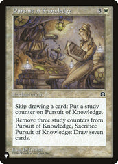 Pursuit of Knowledge [The List] | Exor Games Truro