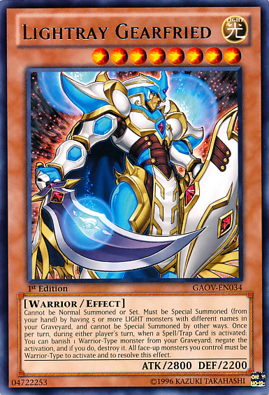 Lightray Gearfried [GAOV-EN034] Rare | Exor Games Truro