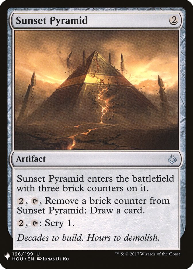 Sunset Pyramid [Mystery Booster] | Exor Games Truro