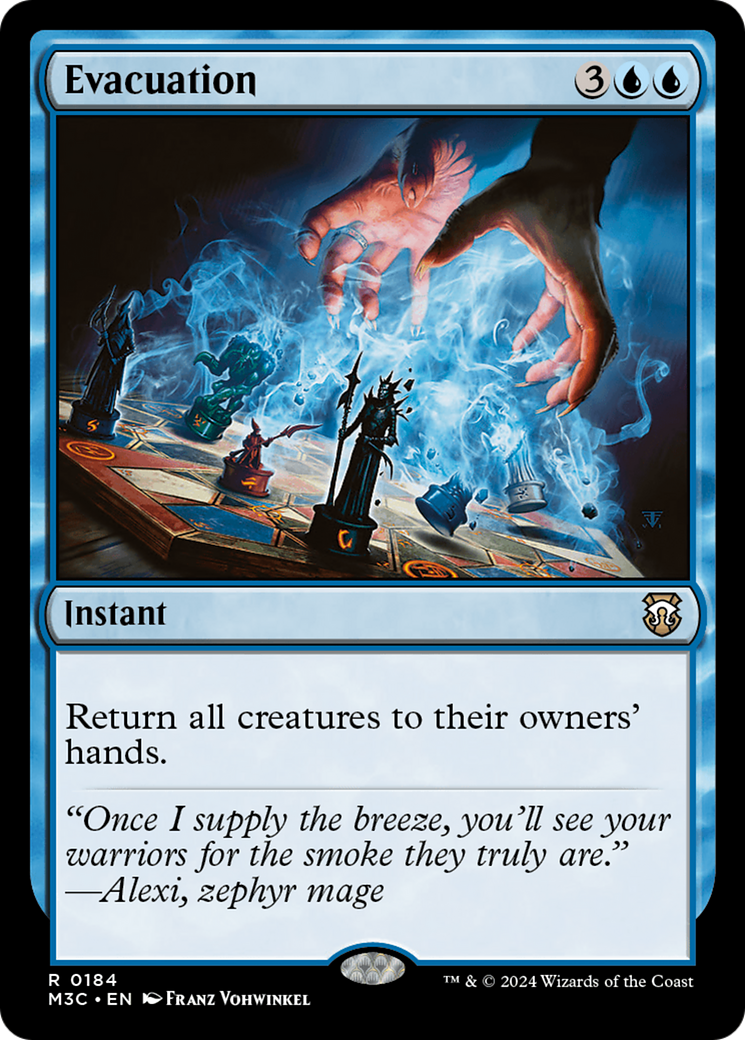 Evacuation (Ripple Foil) [Modern Horizons 3 Commander] | Exor Games Truro