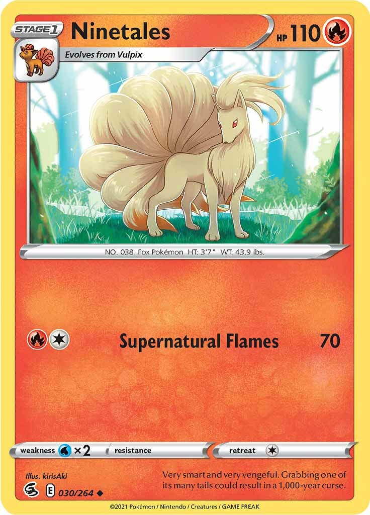 Ninetales (030/264) [Sword & Shield: Fusion Strike] | Exor Games Truro