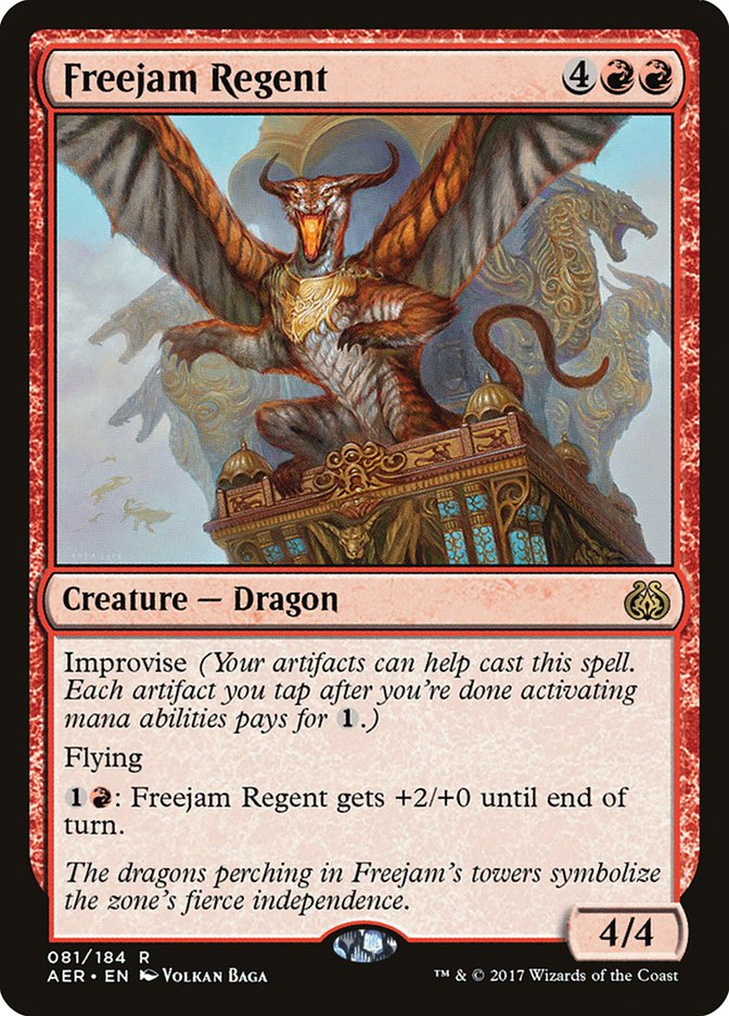 Freejam Regent [Aether Revolt] | Exor Games Truro