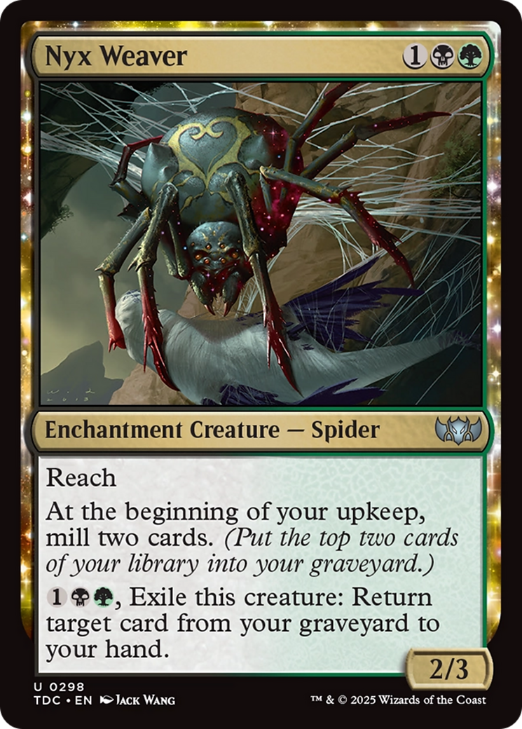 Nyx Weaver [Tarkir: Dragonstorm Commander] | Exor Games Truro