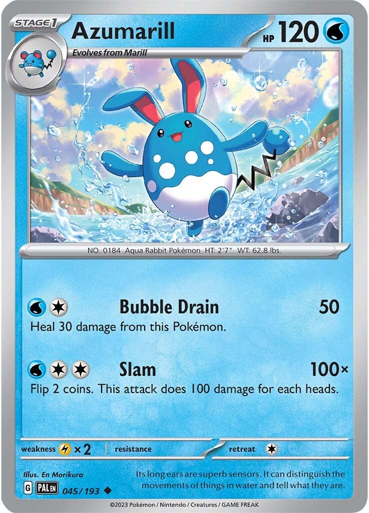 Azumarill (045/193) [Scarlet & Violet: Paldea Evolved] | Exor Games Truro