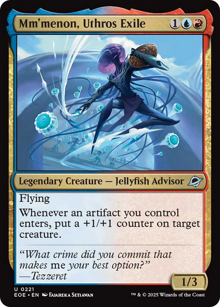 Mm'menon, Uthros Exile [Edge of Eternities] | Exor Games Truro