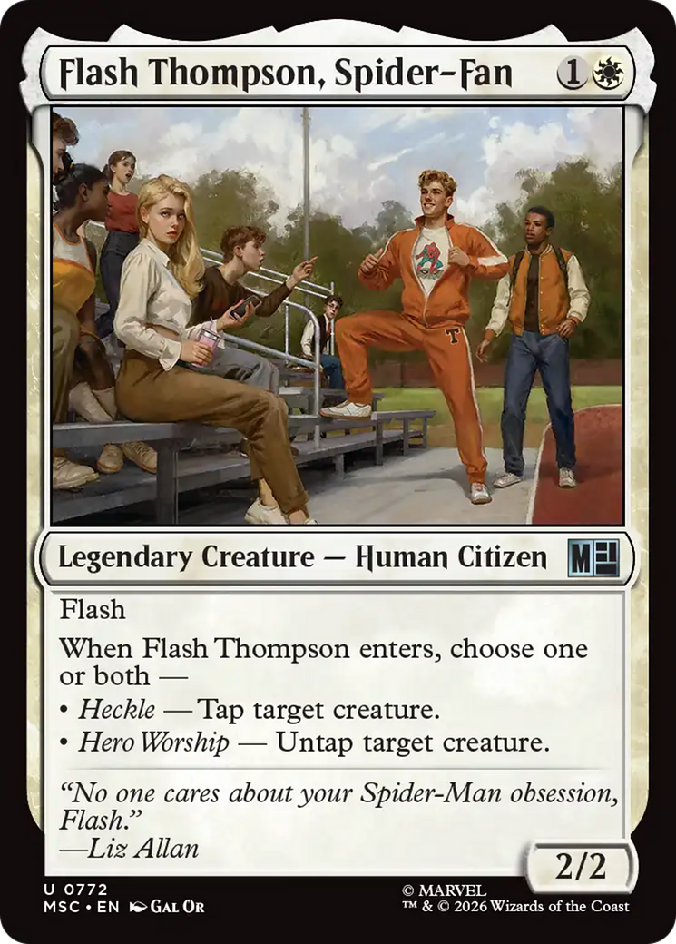 Flash Thompson, Spider-Fan [Marvel Super Heroes Commander] | Exor Games Truro