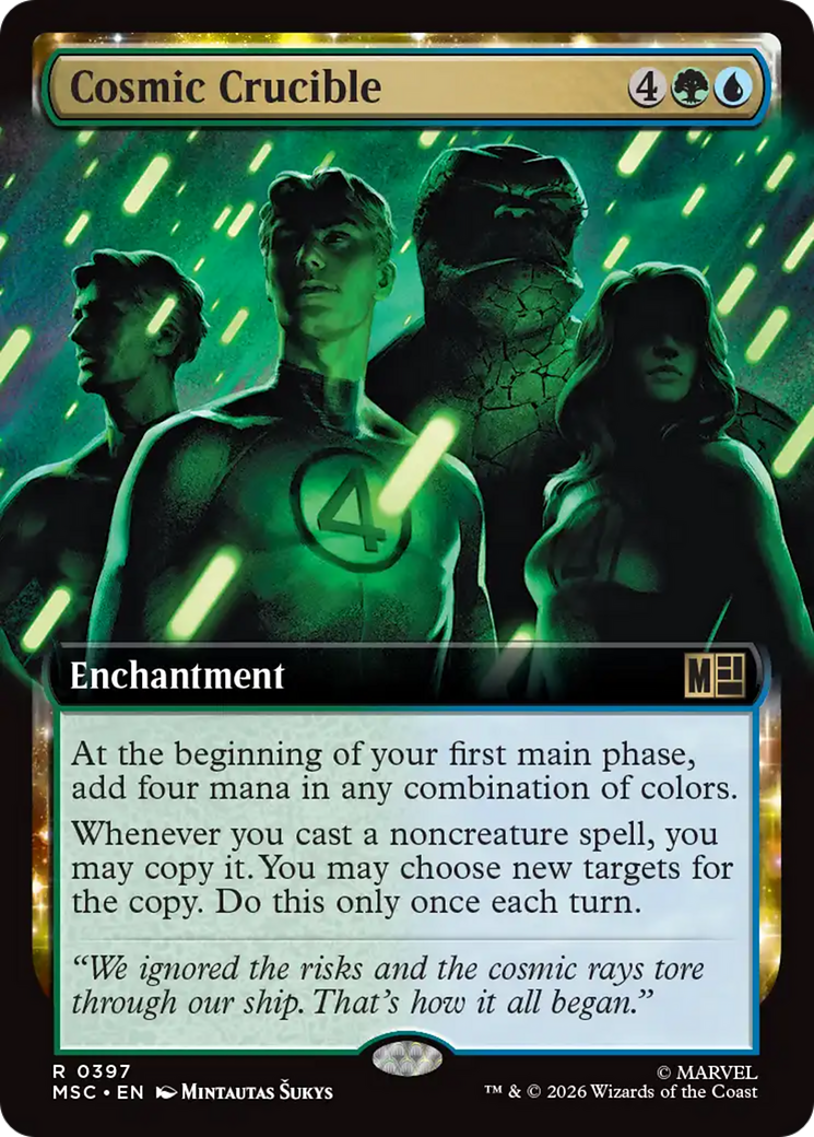 Cosmic Crucible (Extended Art) [Marvel Super Heroes Commander] | Exor Games Truro