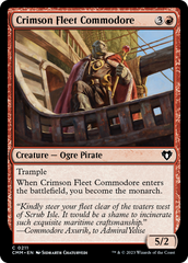 Crimson Fleet Commodore [Commander Masters] | Exor Games Truro