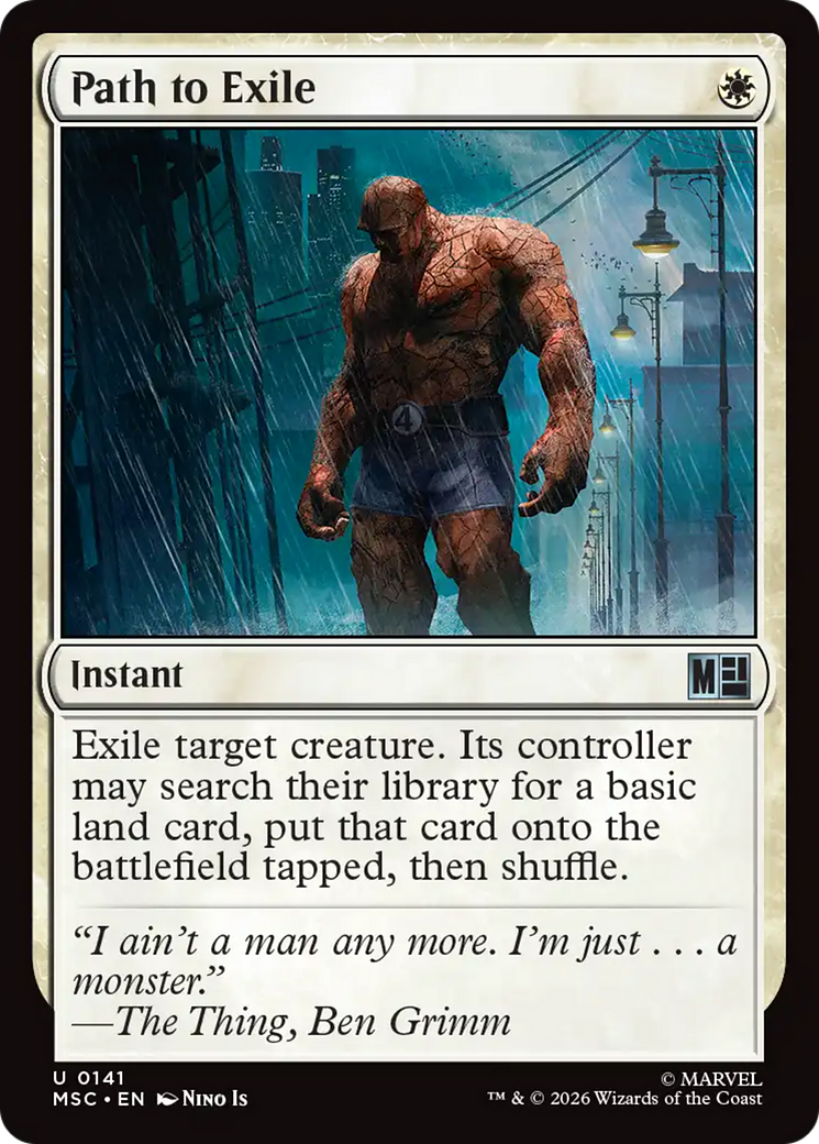 Path to Exile (Surge Foil) [Marvel Super Heroes Commander] | Exor Games Truro