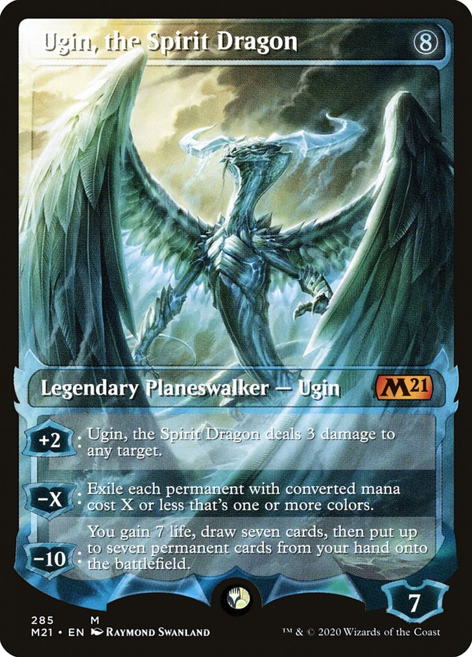 Ugin, the Spirit Dragon (285) (Extended Art) [Core Set 2021] | Exor Games Truro