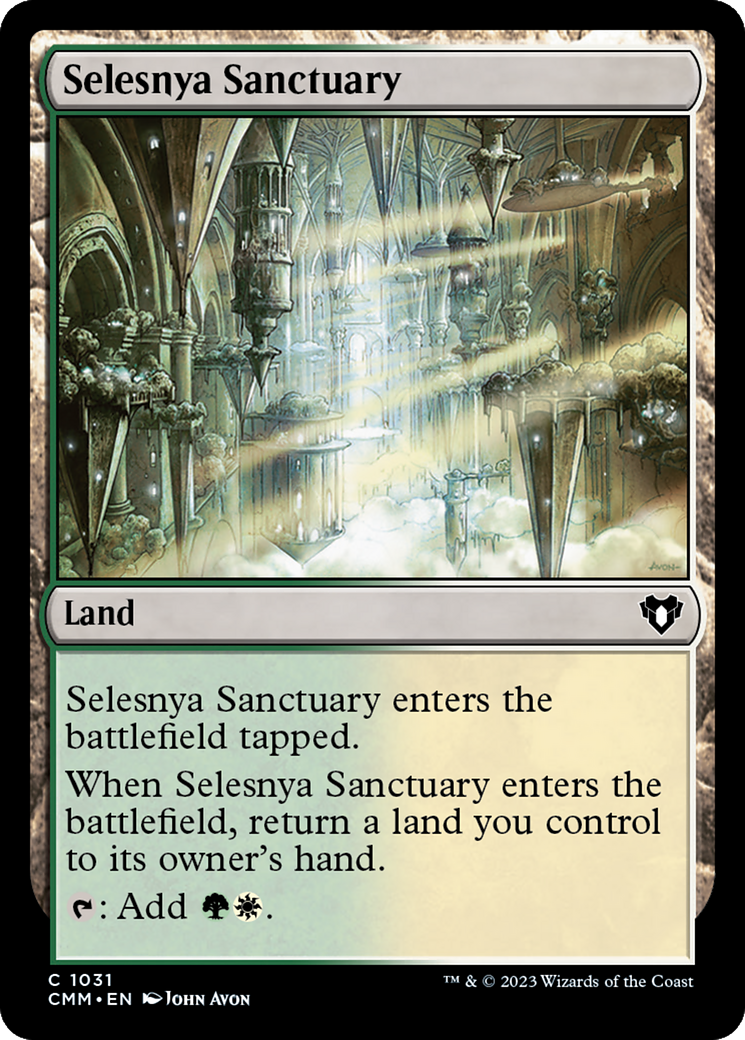 Selesnya Sanctuary [Commander Masters] | Exor Games Truro