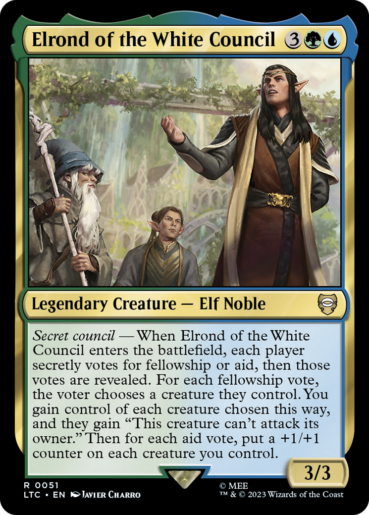 Elrond of the White Council [The Lord of the Rings: Tales of Middle-Earth Commander] | Exor Games Truro