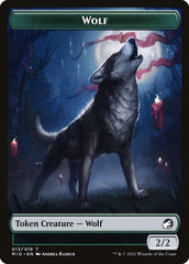 Wolf (013) // Clue (016) Double-Sided Token [Challenger Decks 2022 Tokens] | Exor Games Truro