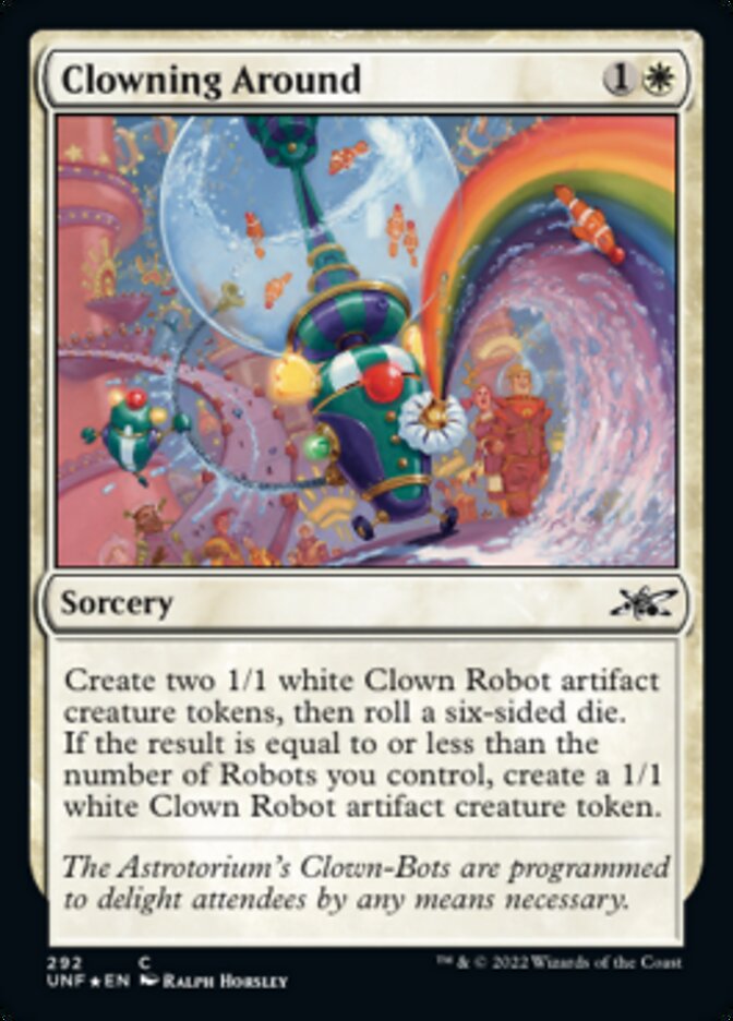 Clowning Around (Galaxy Foil) [Unfinity] | Exor Games Truro