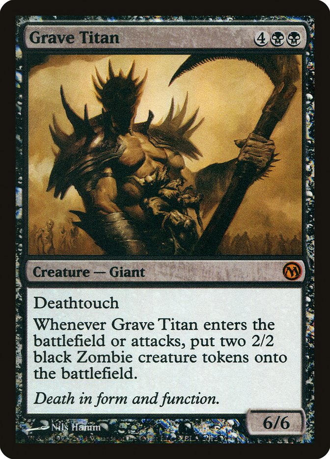 Grave Titan (Duels of the Planeswalkers Promos) [Duels of the Planeswalkers Promos 2011] | Exor Games Truro
