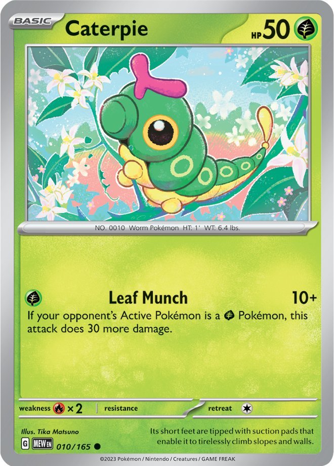 Caterpie (010/165) [Scarlet & Violet: 151] | Exor Games Truro