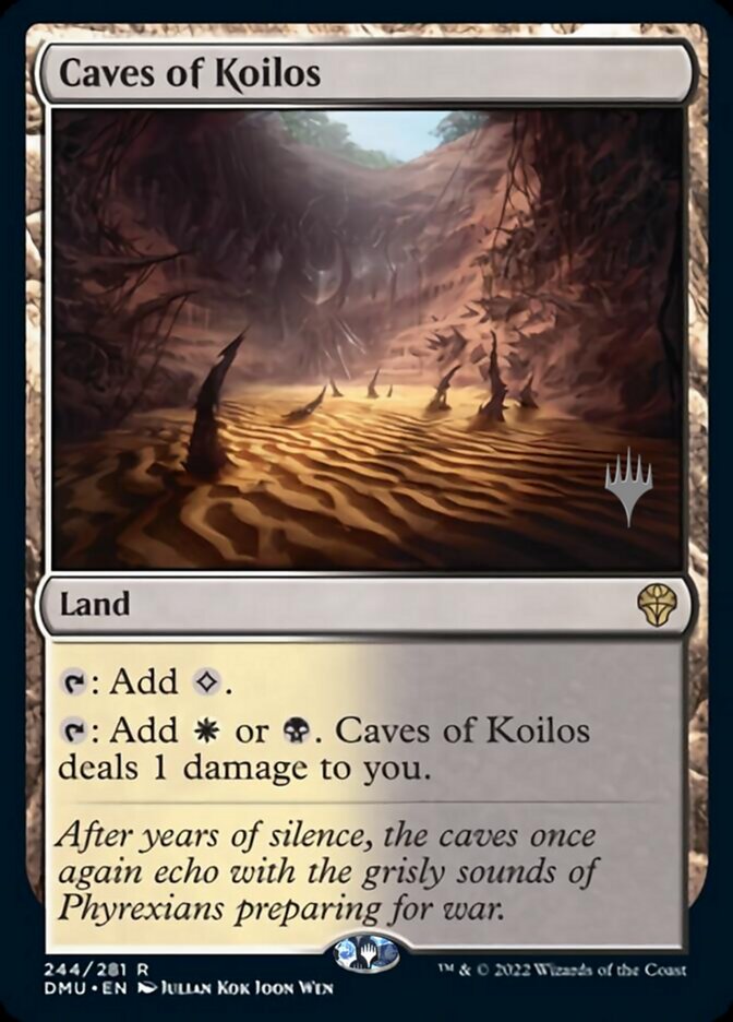 Caves of Koilos (Promo Pack) [Dominaria United Promos] | Exor Games Truro