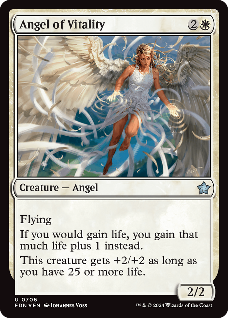 Angel of Vitality [Foundations] | Exor Games Truro