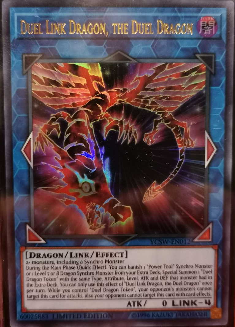Duel Link Dragon, the Duel Dragon [YCSW-EN012] Ultra Rare | Exor Games Truro