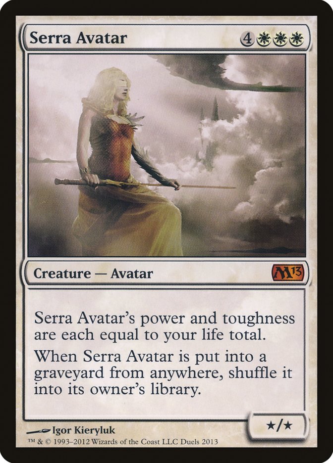 Serra Avatar (Duels of the Planeswalkers Promos) [Duels of the Planeswalkers Promos 2012] | Exor Games Truro