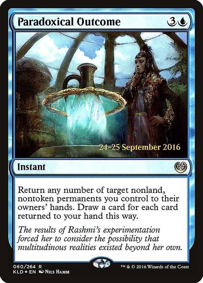 Paradoxical Outcome [Kaladesh Prerelease Promos] | Exor Games Truro