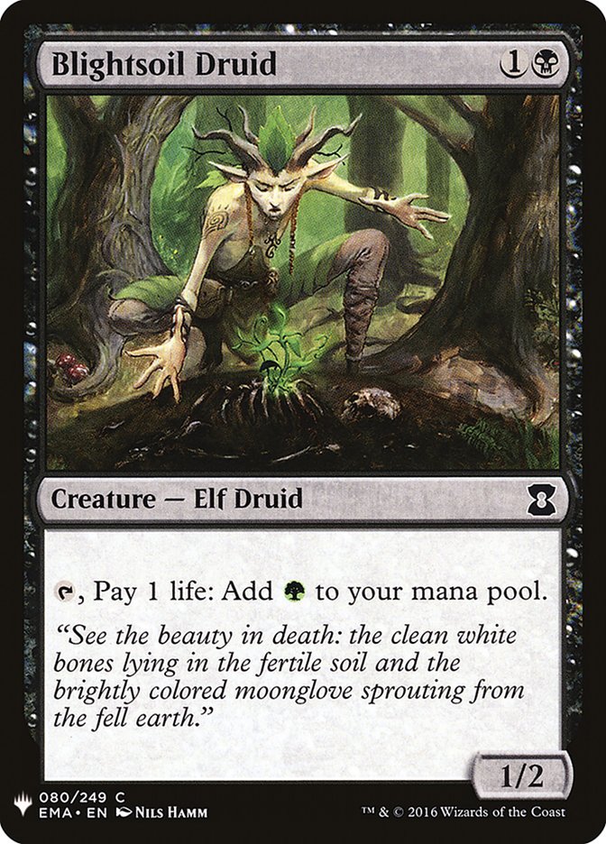Blightsoil Druid [Mystery Booster] | Exor Games Truro