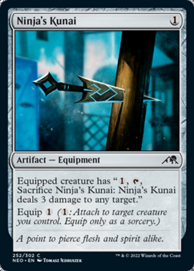 Ninja's Kunai [Kamigawa: Neon Dynasty] | Exor Games Truro