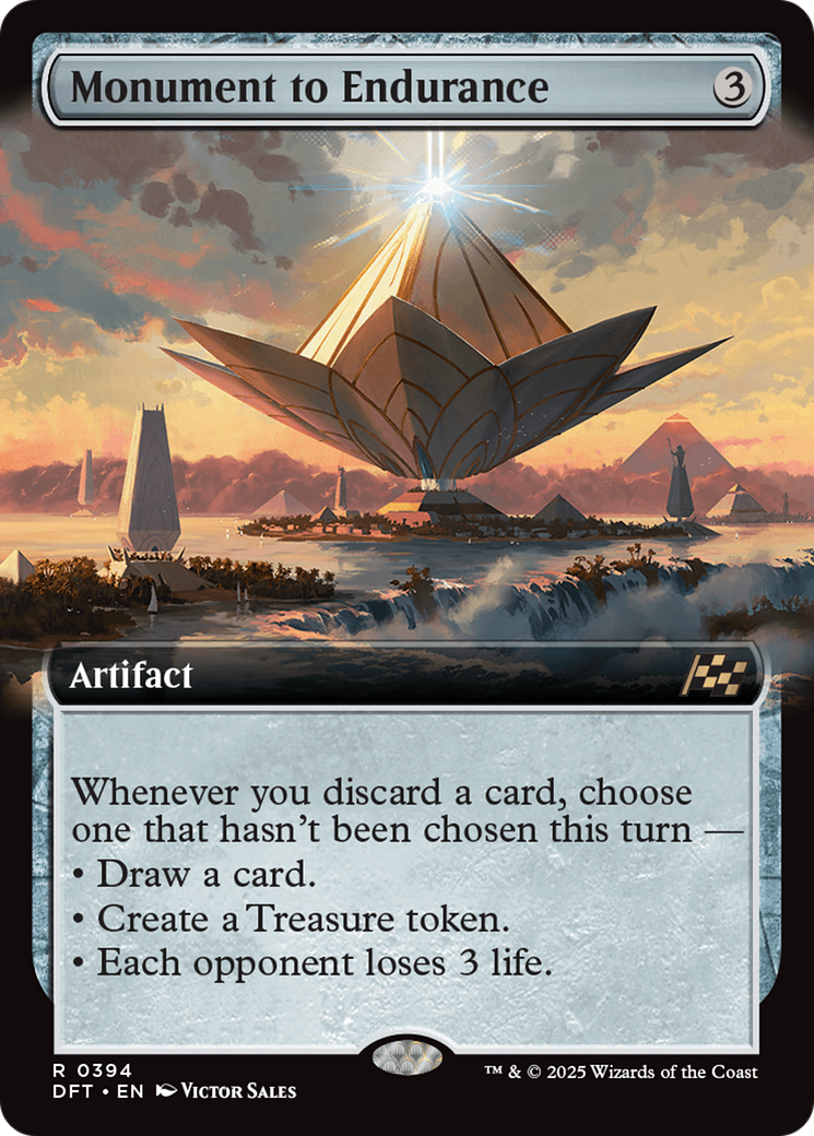 Monument to Endurance (Extended Art) [Aetherdrift] | Exor Games Truro