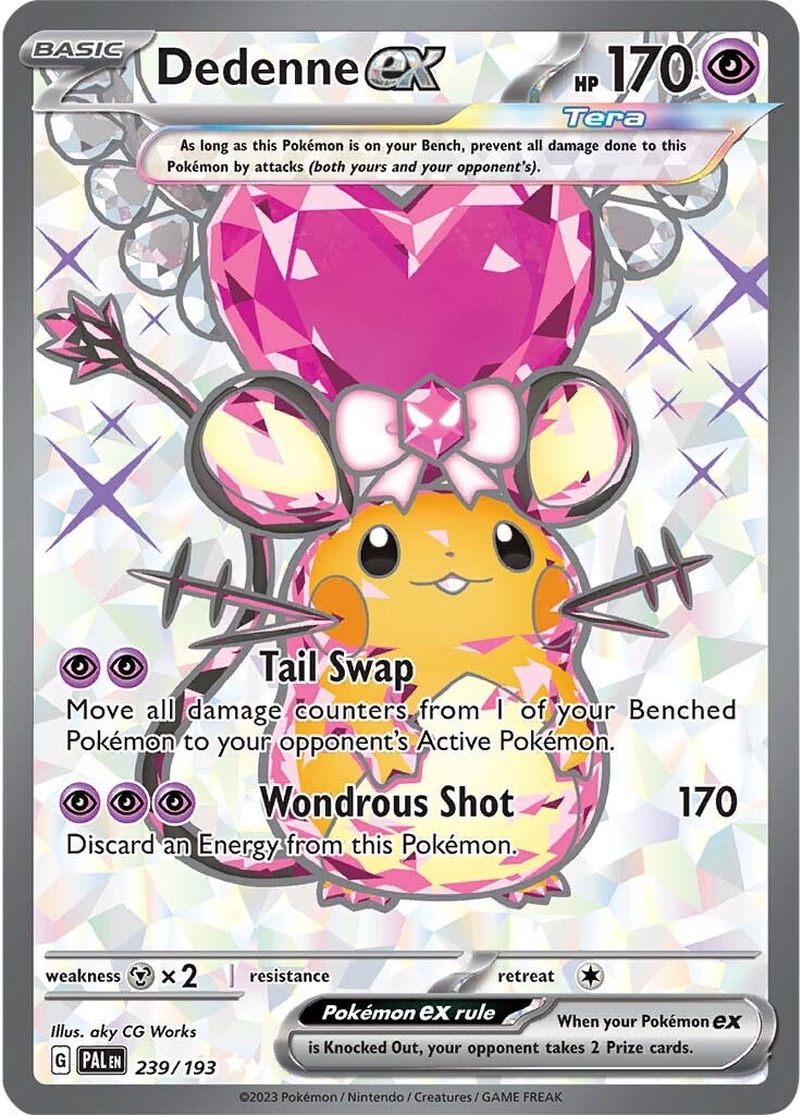 Dedenne ex (239/193) [Scarlet & Violet: Paldea Evolved] | Exor Games Truro